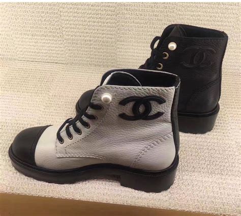 chanel high heel boots|chanel black canvas heel boots.